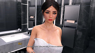 Jill Gets Fully Claimed in Bathroom - Thick Boobs Squeezed, Fat Ass Grabbed, Pussy & Ass Fucked