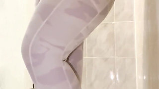 Pissing My Pants in the Bathroom