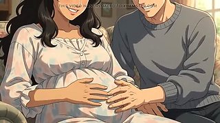 Stepson Seduces Pregnant Stepmom And Cums Deep In Her Big Ass