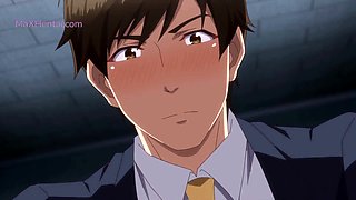 The Perv Boss and His Busty Secretary