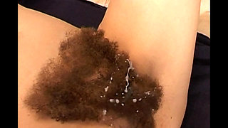 Teen with Impressive Bushy Pussy, Gets Fucked by Her Stepbrother