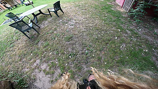 POV - Predicament - Endurance - Dominatrix Fucks Her Slave’s Strap-on While His Cock Is Locked (219)