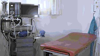 A perverse doctor and nurse fuck their patients
