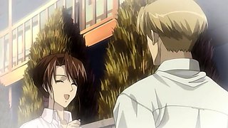 Outdoor pleasure with sex toys in hentai video