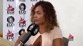 Carla Morelli showcases off her tiny tail