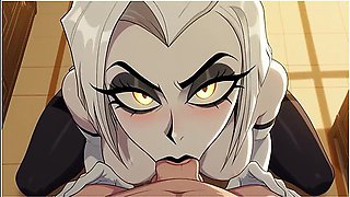 Lute Girlfriend Experience - Hazbin Hotel Hentai (ai-generated) - Car Toon