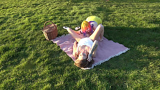 Couple Swap Picnic with April Paisley & Emojizz