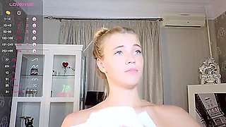 Swedish Blonde Nineteen Year Old With Big Tits