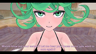 Tatsumaki Bikini POV One Punch-man