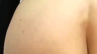 Amazing Huge Cumshot on Leather Top POV