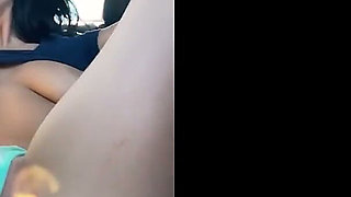 Big Tits College Girl Teen Masturbates in Car Before Class - Almost Gets Caught