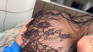 My naughty sister-in-law moaned a lot sucking my cock and let me cum inside her pussy