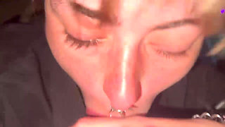 Throating the White Monster