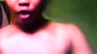 African Amateur's Striptease