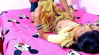 Hot Indian Bhabhi Cheats On Husband With Devar - Desi Village Anal & Creampie Sex Video
