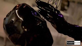 Spandex action with stylish nymph from Sarina And Robin