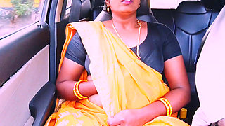 Villege maid car sex Telugu dirty talks.