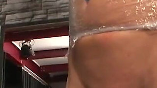 Dominating bondage wrapped in foil