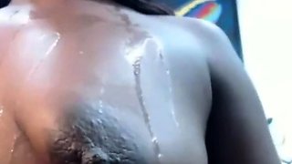 Ebony saggy tits big long nipples