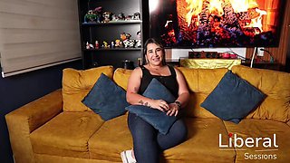 COUGAR with fat baps porks a stranger in a fucktape