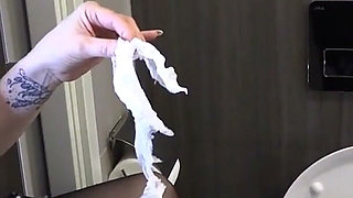 Flushing the toilet pervert