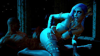 3D Elf Loves Big Dick - Uncensored Hentai Animation