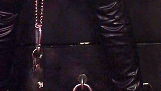 BDSM Session with German Slut Who Got Tied up by Master