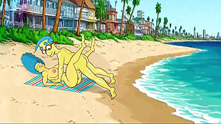 Married Housewife Fucks with Everyone. Compilation Animation.