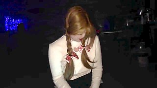 Creampied, internal ejaculation, skirt