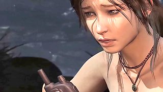 Tomb Raider nude mod fun in this adult gameplay session