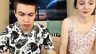 Cute brunette young hookup amateur teen blowjob
