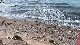 Vlog Lissa Brown Goes to a Nudist Beach to Film a Custom Video