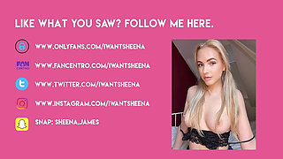 Iwantsheena Is Such a Cock Tease! Do You Wish This Is Your Cock?