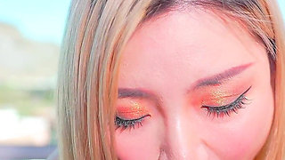 Asian Model Nico Love Getting the BBC Ready with Her Mouth