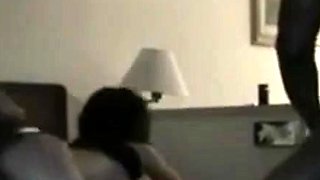 Asian Amateur Takes on Two Big Black Cocks