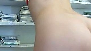 Russian webcam doctor at work