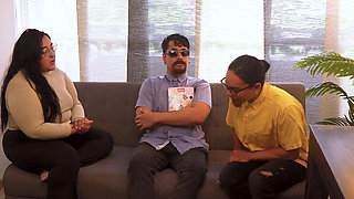 The Daughter of the Religious Neighbor Is a Slut, She Fucks Us Both