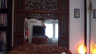 Amateur girlfriend handjob and blowjob with facial cum