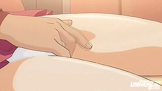 Hot Japanese MILF Teacher Caught Fingering Herself in Class - Uncensored Hentai