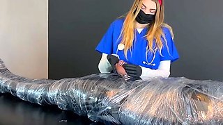 Kittybegood - Mistress KBG - Mummified Patient Gets Milked