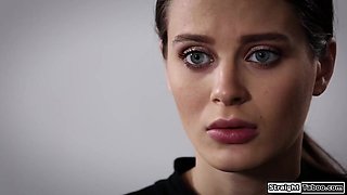 Stepbro dominates and fucks teen stepsis