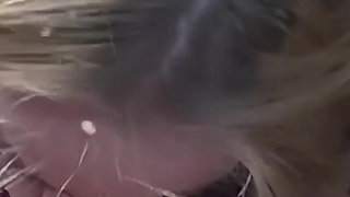 Wild Car Sex with Busty Blonde Getting Fucked Outdoor