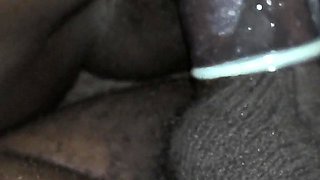 Ebony Ass Couldn't Oppose Riding My Black Dick After a Movie Date