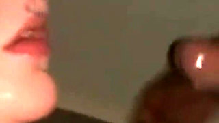 BBC Facefuck Gagging on His Hard Cock