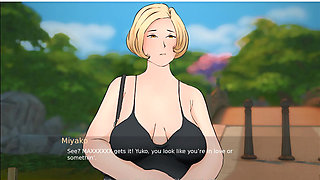 Plowed - gameplay - roleplay - yuko fucks infront of her neighbour