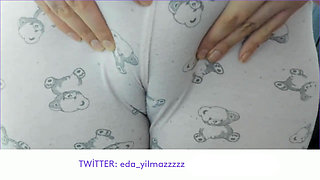 MASTURBATION IN PAJAMAS- CAMELTOE- PUFFED PUSSY- SWOLLEN PUSSY- TURKISH PORN