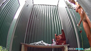 Czech Pool 1: Yummy Shaved Pussy