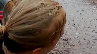 Hogtied in a Wetsuit - Rope Bondage Escape Challenge on the Beach