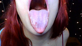Tongue & Throat Fetish - Holding Open