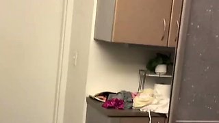 Camila Elle Curly Getting Destroyed In The Bathroom